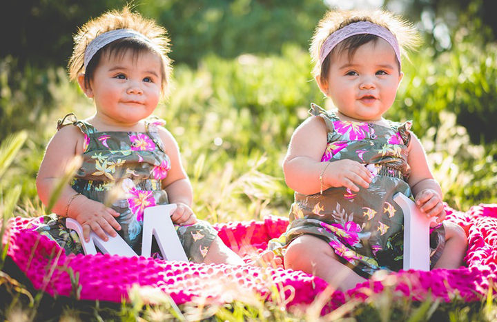 Mariah Marie and Isabella Kay Buchanan